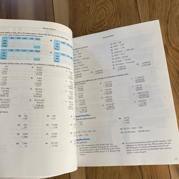 Pearson Math 092 Foundation Of Mathematics Book - Picture 6 of 8